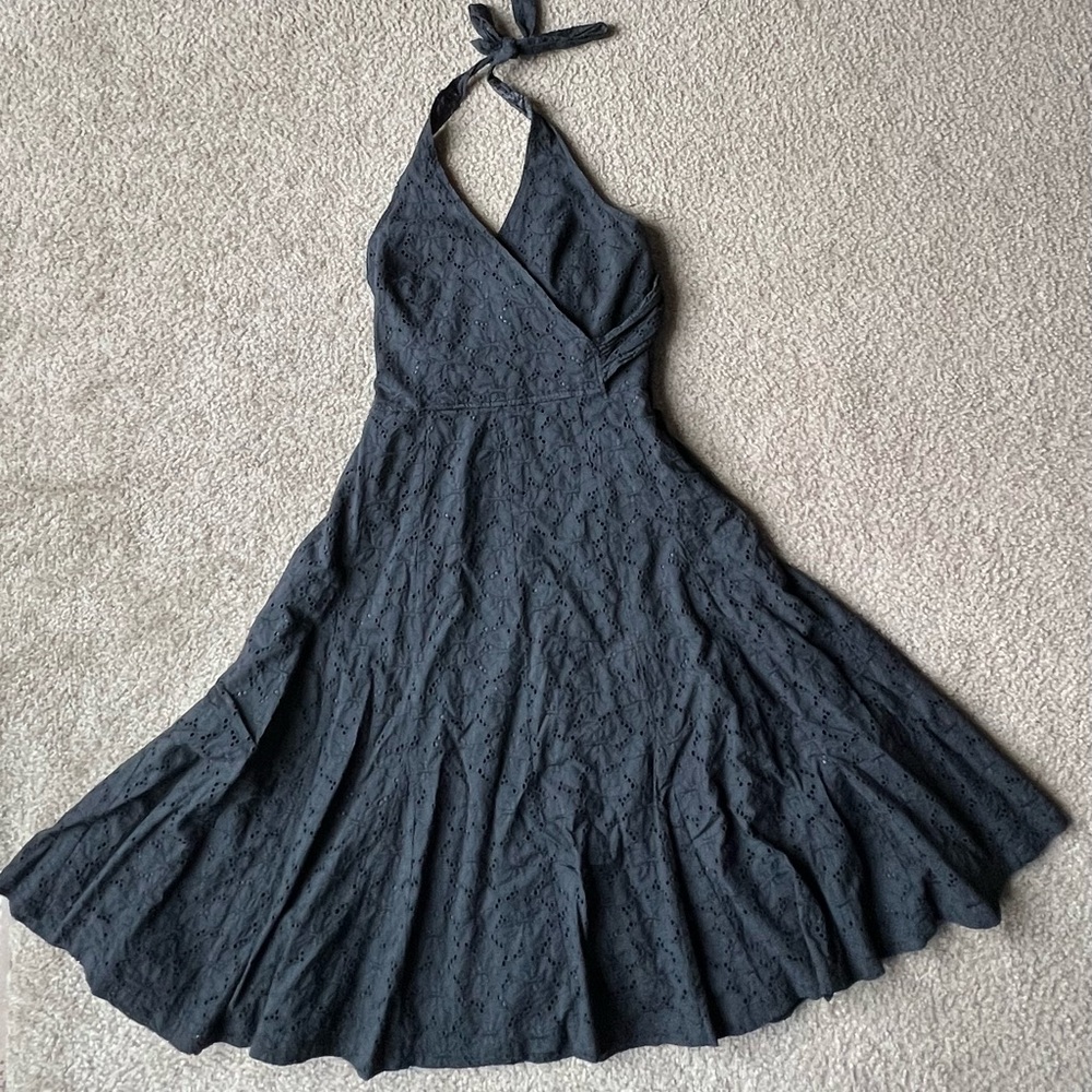 Black dress (halter)